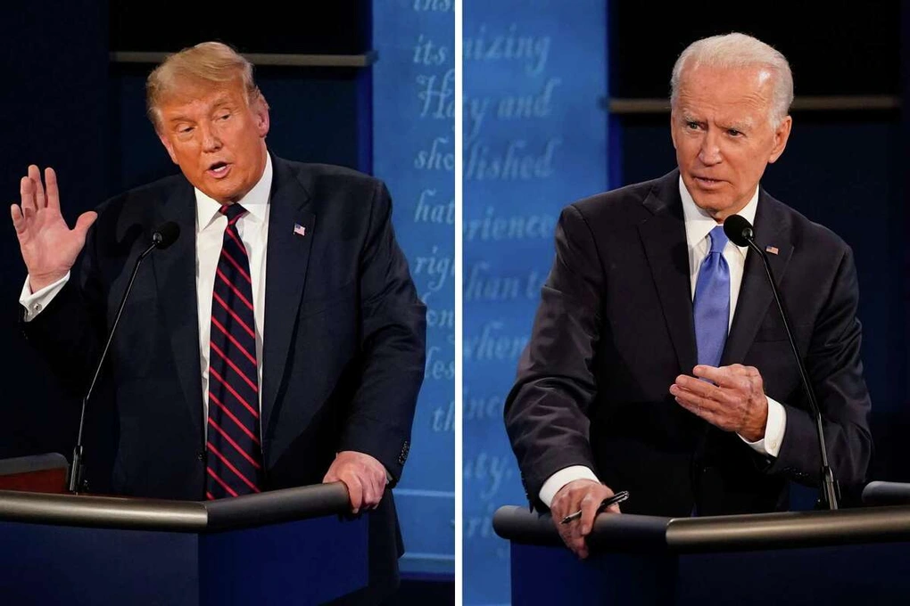 Ông Trump dẫn trước ông Biden ở loạt bang chiến trường