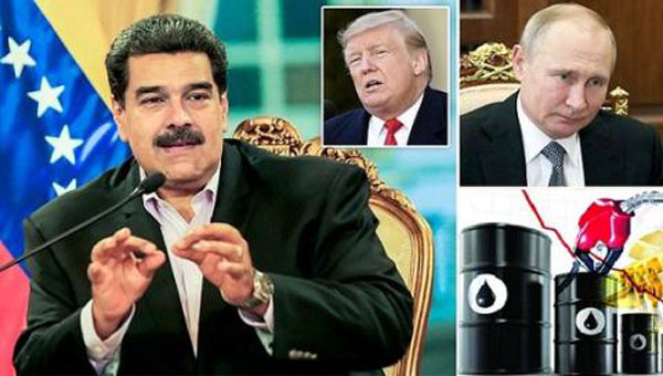 Ông Trump bóp nghẹt Maduro, tặng quà lớn cho ông Putin