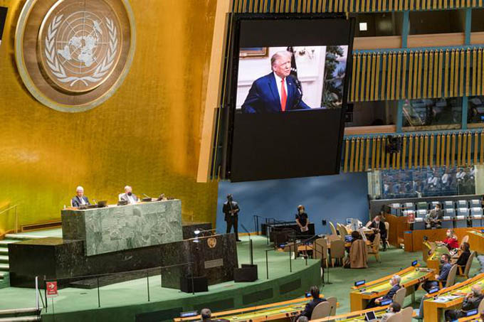 Trung Quốc nổi giận với phát biểu của Tổng thống Trump tại Liên Hiệp Quốc