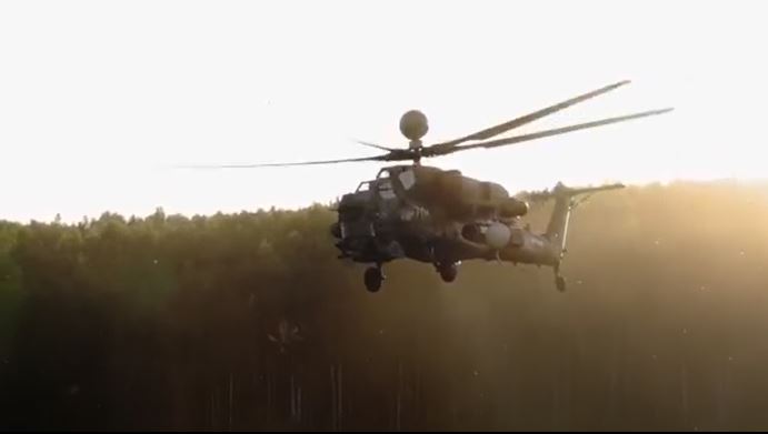 Video: Sức mạnh của trực thăng tấn công Mi-28 của Nga