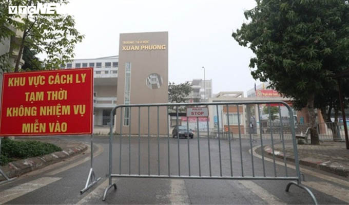79 mẫu xét nghiệm COVID-19 lần 2 ở trường Tiểu học Xuân Phương đều âm tính