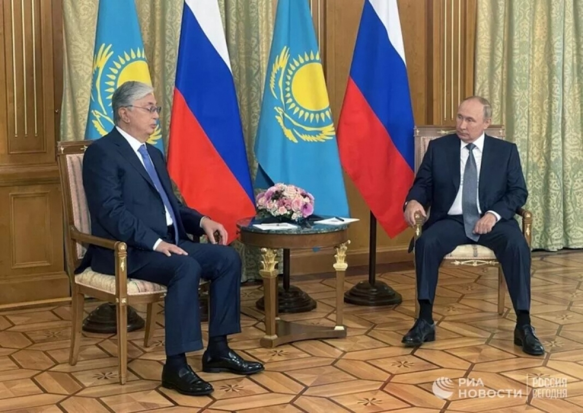 Tổng thống Nga chúc mừng Tổng thống Kazakhstan tái đắc cử
