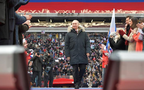 Tổng thống Putin thể hiện rõ quan điểm 'Nước Nga trên hết'