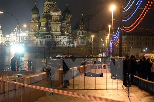 Báo Nga: Tình tiết mới tại hiện trường vụ ám sát Boris Nemtsov
