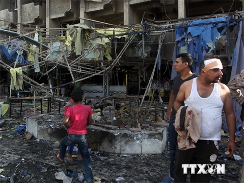 Iraq: Đánh bom liều chết gần Baghdad, gần 90 người thương vong