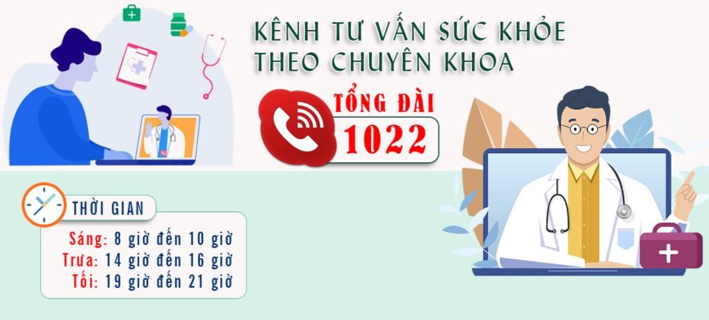 Gọi 1022 khi cần chăm sóc sức khỏe chuyên khoa