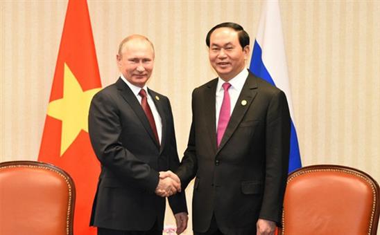 Tuyên bố chung của Chủ tịch nước Trần Đại Quang và Tổng thống Nga Putin
