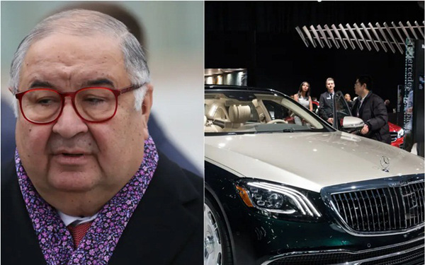 Tỷ phú Nga Alisher Usmanov bị Italy tịch thu xe Maybach chống đạn nặng 5 tấn