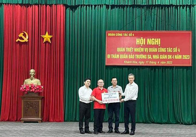 TỔNG KẾT PHONG TRÀO ĐÓNG GÓP, ỦNG HỘ CHƯƠNG TRÌNH ''XANH HÓA TRƯỜNG SA'' 2023