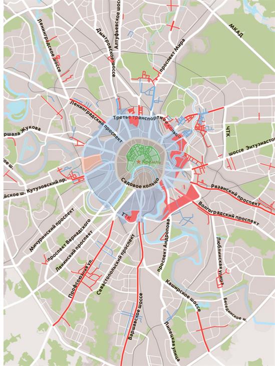 Moskva: Tiếp tục mở rộng khu vực đỗ xe trả phí từ 26/12/2015