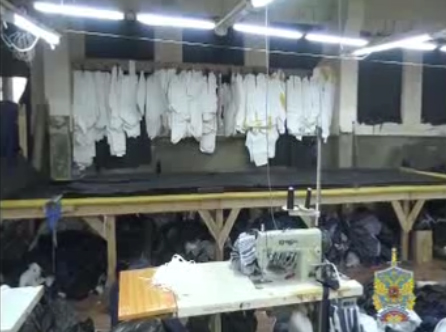 Phát hiện 4 xưởng may bất hợp pháp ở vùng ngoại ô Moskva