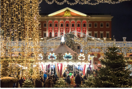 Nga: Hơn 8, 5 triệu người tham gia lễ hội đón Năm mới 2018 trên đường phố