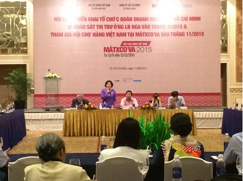 Hội nghị xúc tiến thương mại, du lịch và đưa hàng Việt Nam sang LB Nga