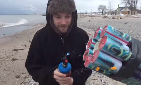 Khẩu súng bắn pháo hoa