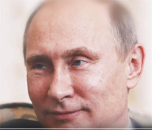 Cô gái người Ý tỏ tình với ông Putin