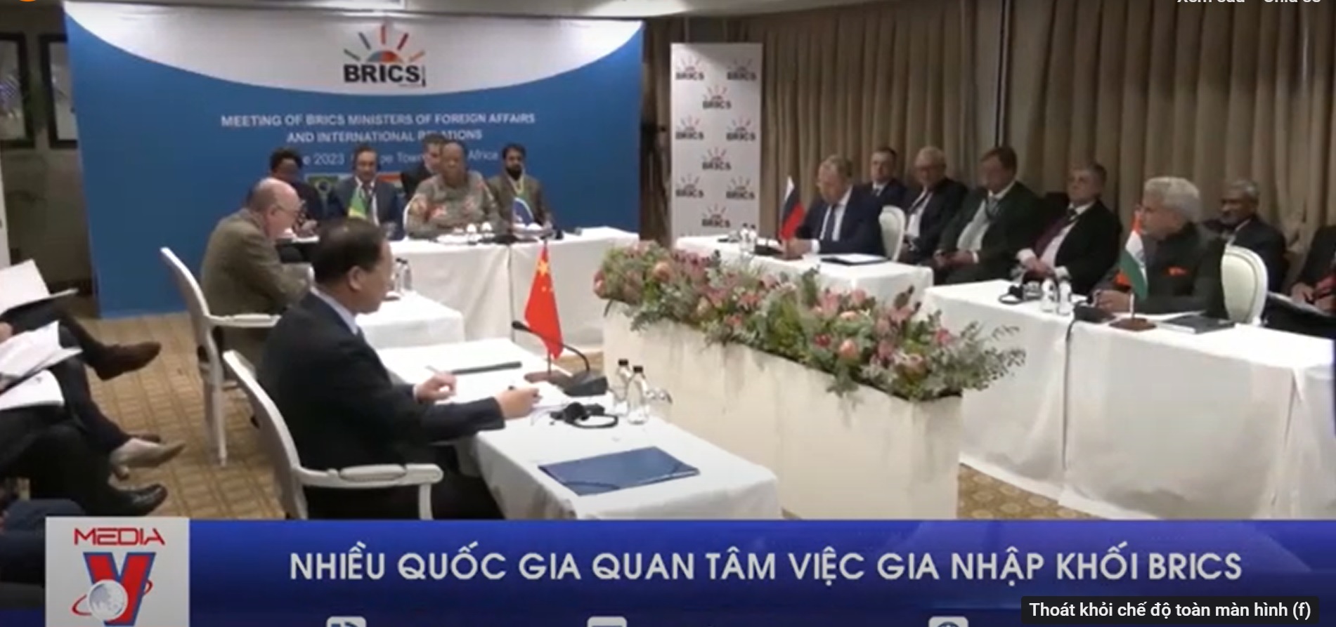 Nhiều quốc gia quan tâm việc gia nhập khối BRICS