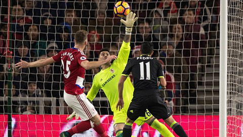 Video bàn thắng Middlesbrough 0-1 Chelsea