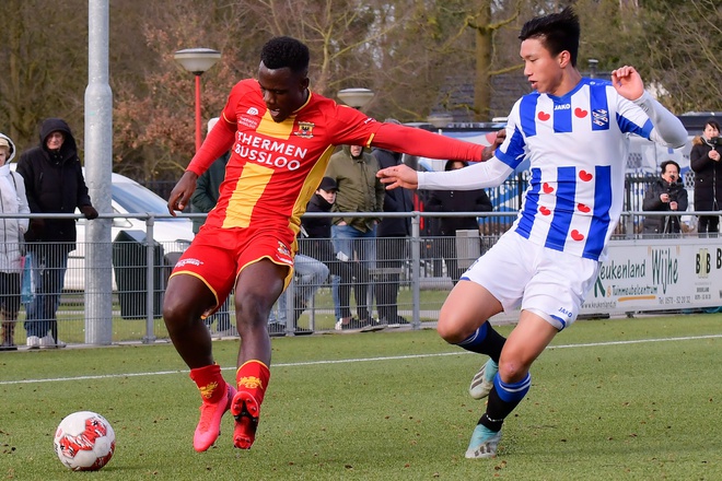 Văn Hậu đá chính 90 phút giúp Heerenveen thắng trận