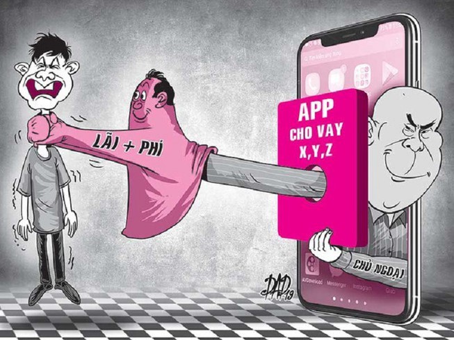 Bộ Công an: Mạnh tay xử lý tín dụng đen cho vay qua app
