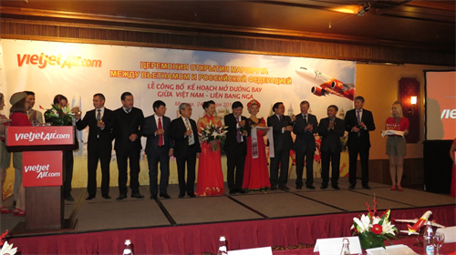 Vietjet Air tổ chức Lễ Công bố Kế hoạch mở đường bay thẳng VN – LB Nga