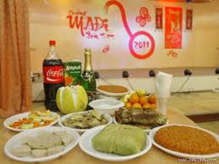 Nồi bánh chưng nóng giữa Mátxcơva lạnh cóng