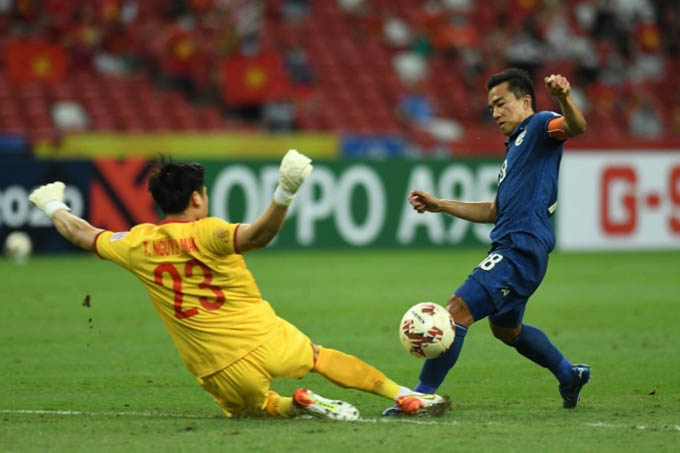 Trọng tài xử ép, tuyển Việt Nam thua Thái Lan ở bán kết lượt đi AFF Cup 2020