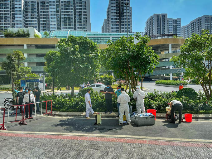 Lịch trình ca nhiễm nCoV ngụ ở Vinhomes Ocean Park