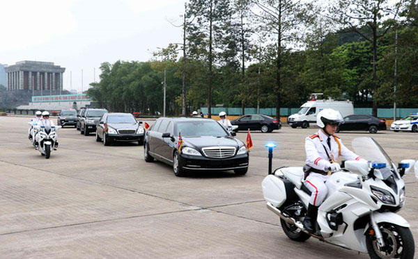 Thi hài Chủ tịch Hồ Chí Minh đang được giữ gìn rất tốt