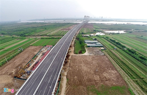 Hình ảnh đầu tiên về đường Võ Nguyên Giáp ở Hà Nội