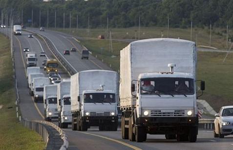 Kiev tấn công đoàn xe bọc thép của Nga?