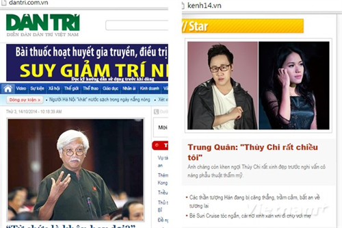 Hôm nay khắc phục xong sự cố khiến hàng loạt trang tin gián đoạn