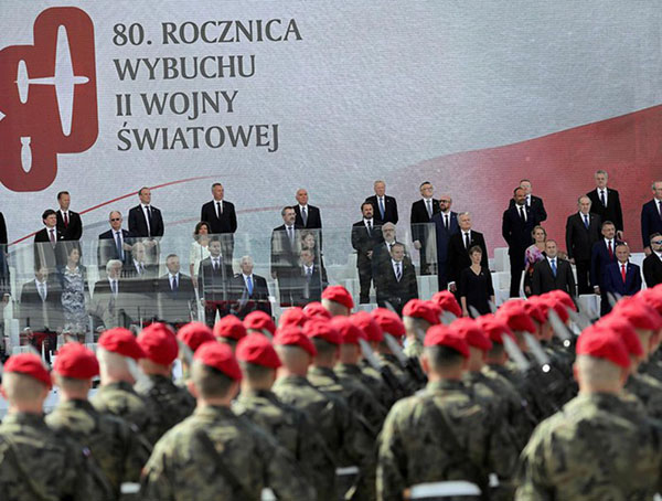 [Ảnh] Lo ngại về xung đột ngay trong lễ kỷ niệm 80 năm nổ ra Thế chiến II