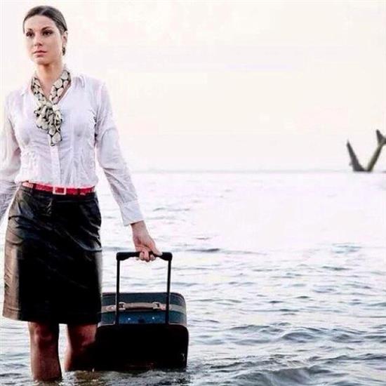 Bức ảnh rùng rợn do nữ tiếp viên hàng không đăng tải trước khi máy bay Ai Cập mất tích