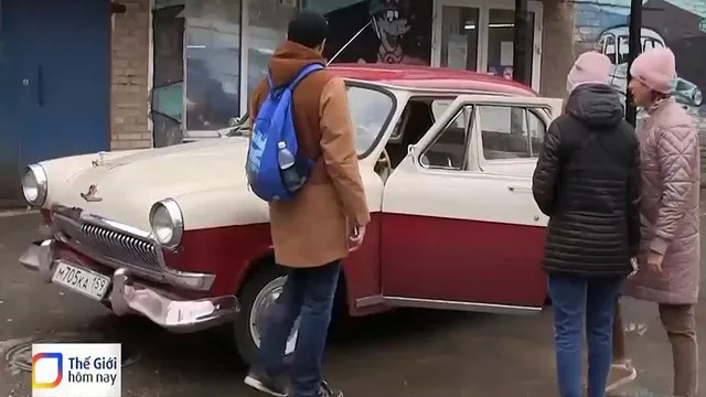 Chiêm ngưỡng bảo tàng xe hơi cổ tại Nga