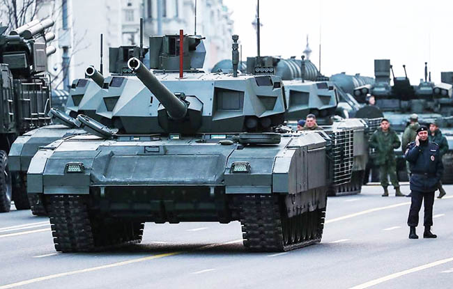 Nga tiết lộ việc sử dụng xe tăng T-14 Armata tại Ukraine