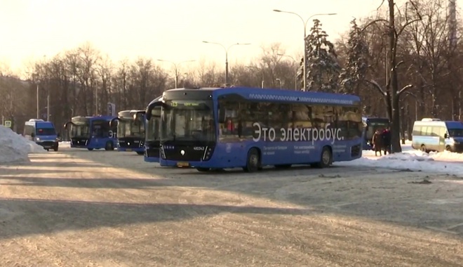 Moscow sẽ sử dụng toàn bộ xe buýt điện vào năm 2030