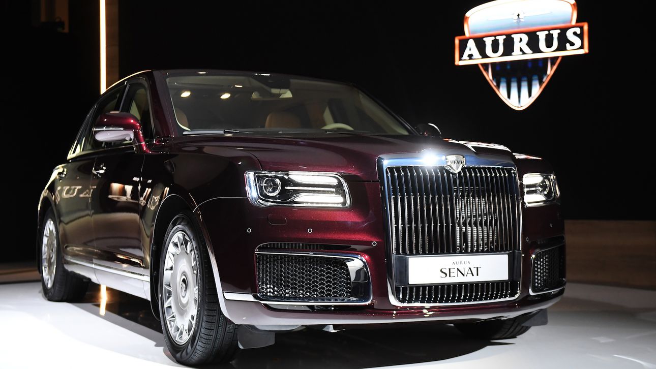 Xe hạng sang Aurus của Nga có 700 khách hàng đặt trước